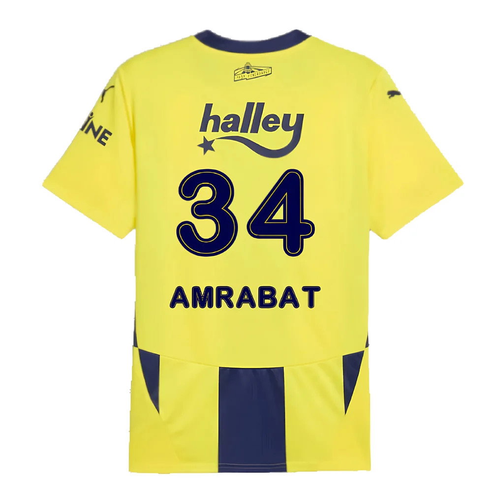 2024-2025 Fenerbahce Home Shirt (Amrabat 34)_2