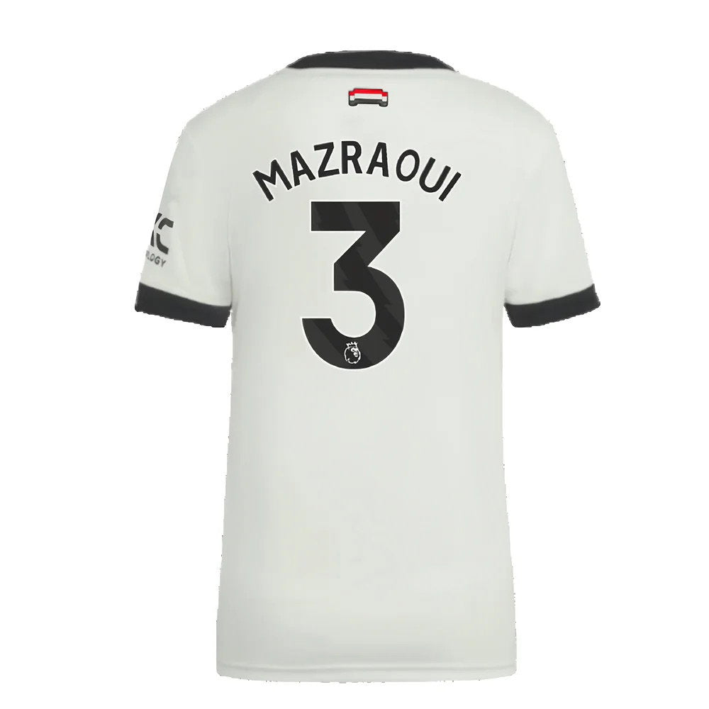 2024-2025 Man Utd Authentic Third Shirt (Womens) (Mazraoui 3)_2