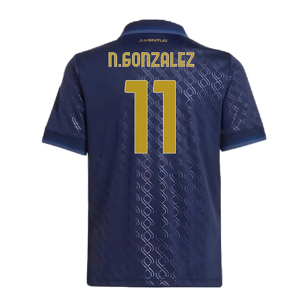 2024-2025 Juventus Third Shirt (Kids) (N.Gonzalez 11)_2