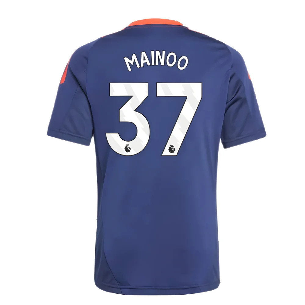 2024-2025 Man Utd Training Jersey (Night Indigo) - Kids (Mainoo 37)_2