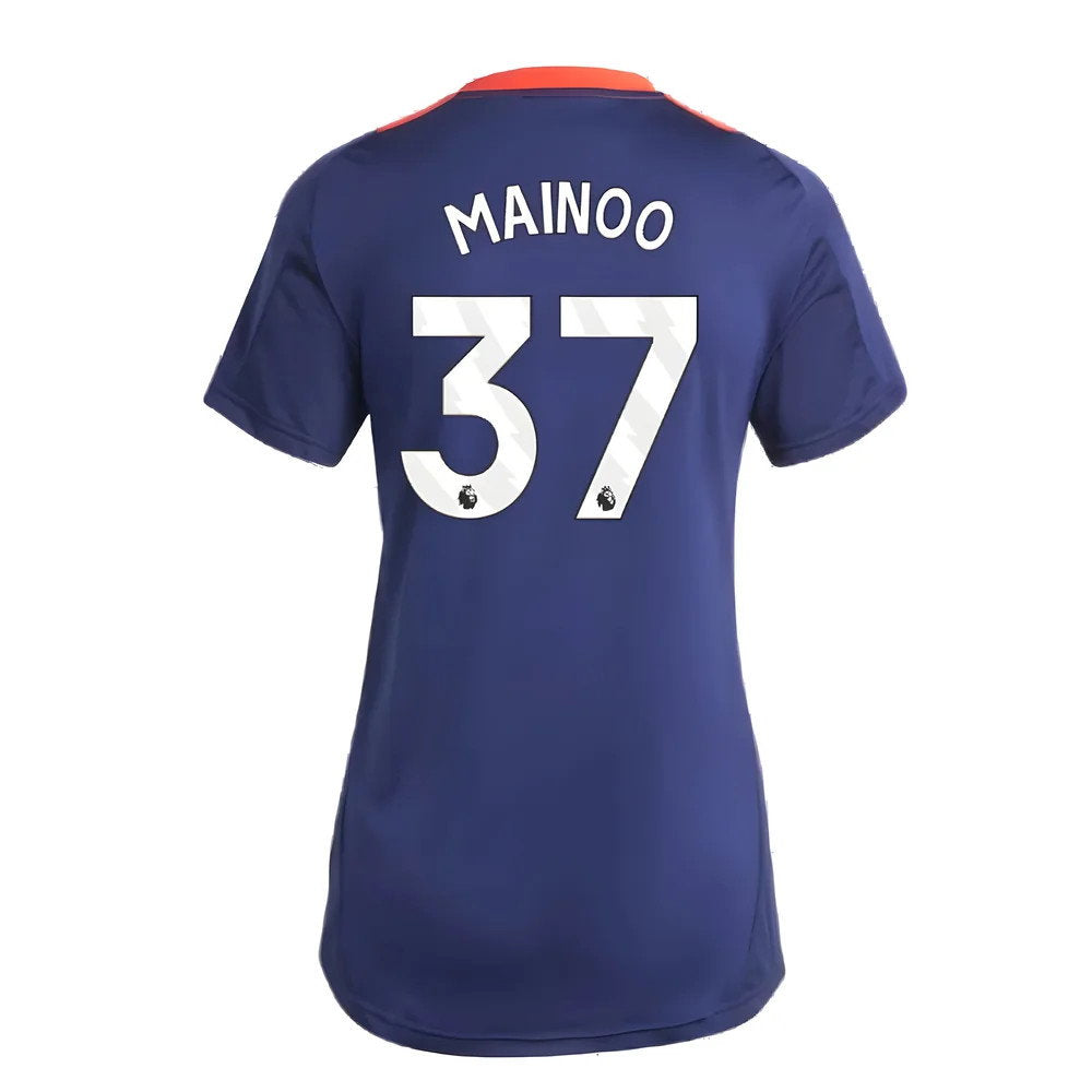 2024-2025 Man Utd Training Jersey (Night Indigo) - Womens (Mainoo 37)_2