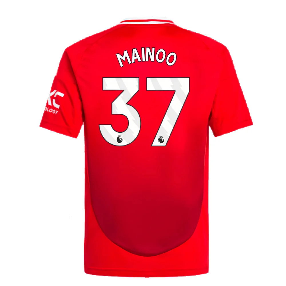 2024-2025 Man Utd Home Mini Kit (Mainoo 37)_2