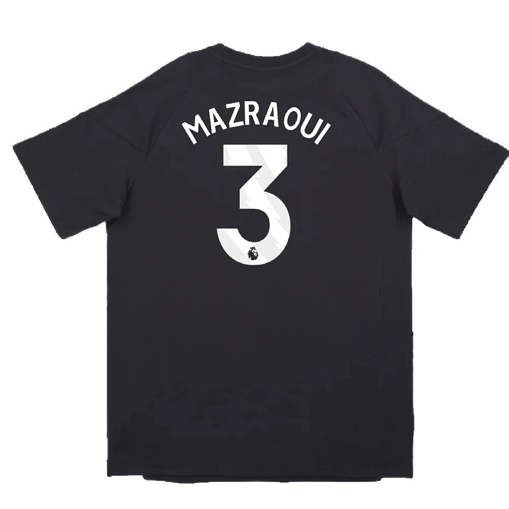 2024-2025 Man Utd EU Training Tee (Carbon) (Mazraoui 3)_2