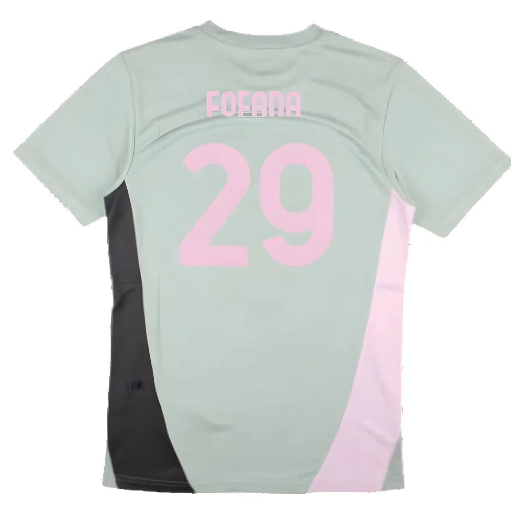 2024-2025 AC Milan Training Shirt (Green Fog) (Fofana 29)_2