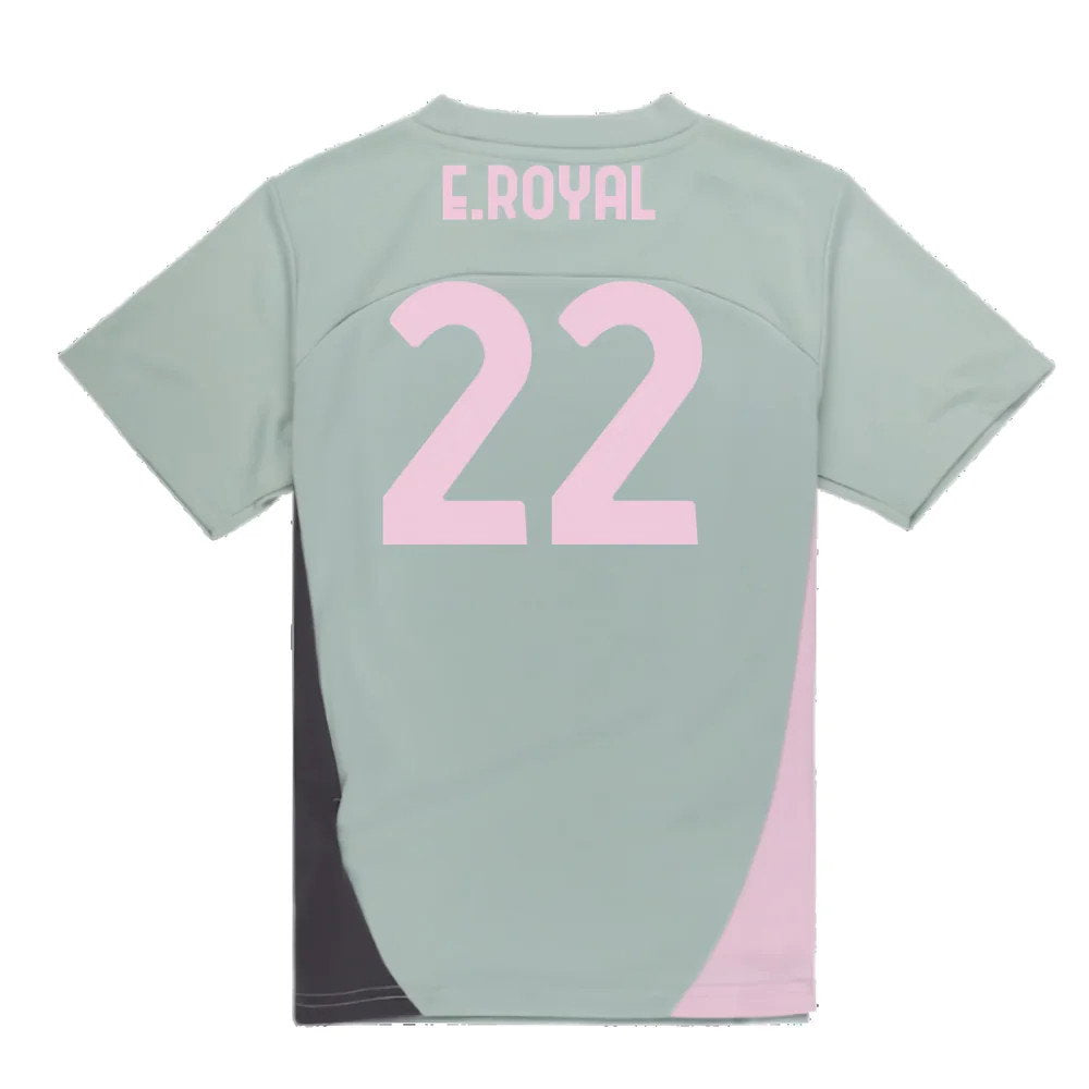 2024-2025 AC Milan Training Shirt (Green Fog) - Kids (E.Royal 22)_2