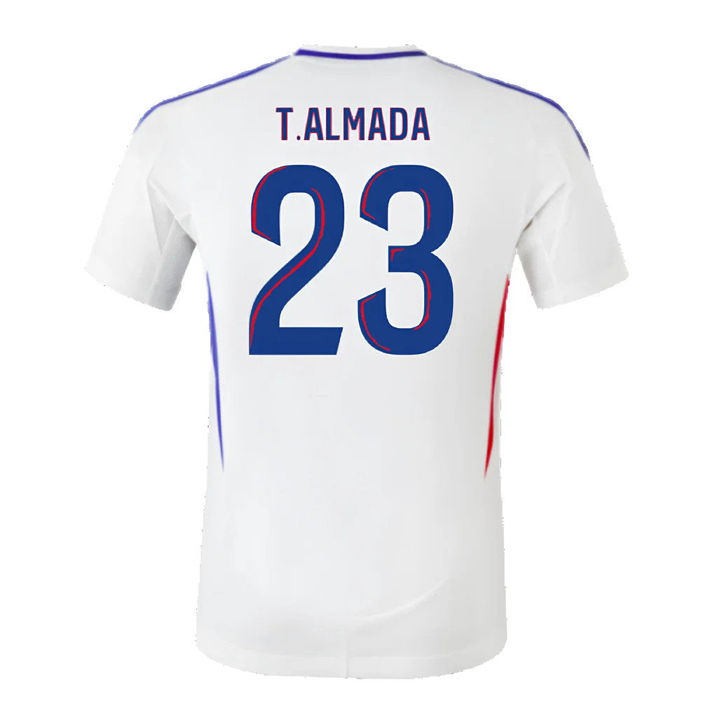 2024-2025 Olympique Lyon Home Shirt (T.Almada 23)_2