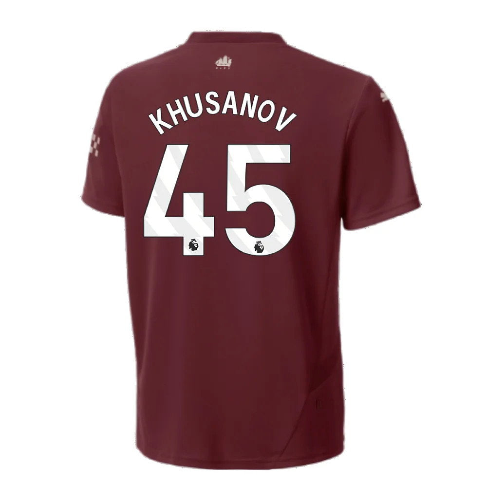 2024-2025 Man City Third Mini Kit (Khusanov 45)_2