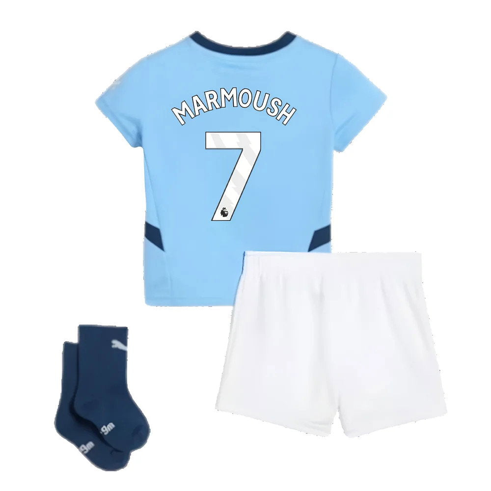2024-2025 Man City Home Baby Kit (Marmoush 7)_2