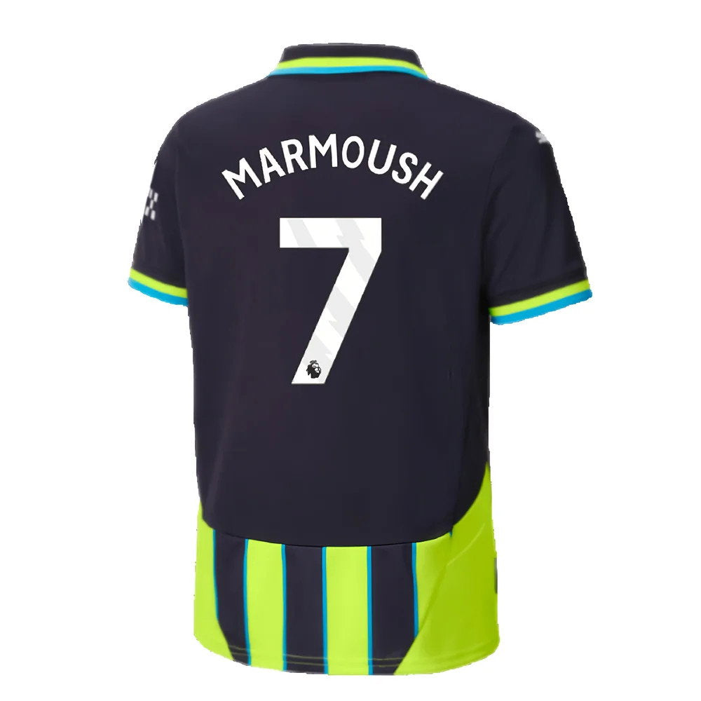 2024-2025 Man City Away Shirt (Kids) (Marmoush 7)_2
