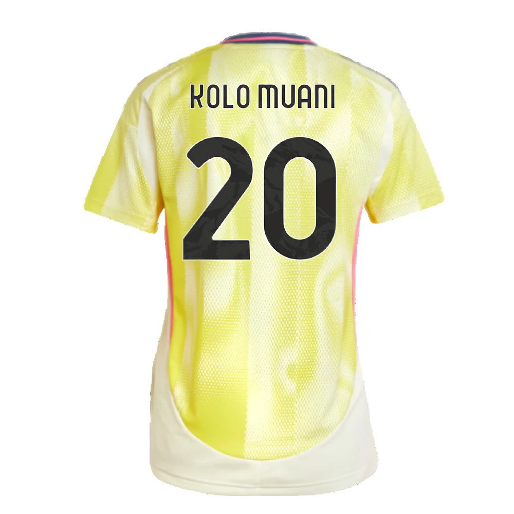 2024-2025 Juventus Away Shirt (Womens) (Kolo Muani 20)_2
