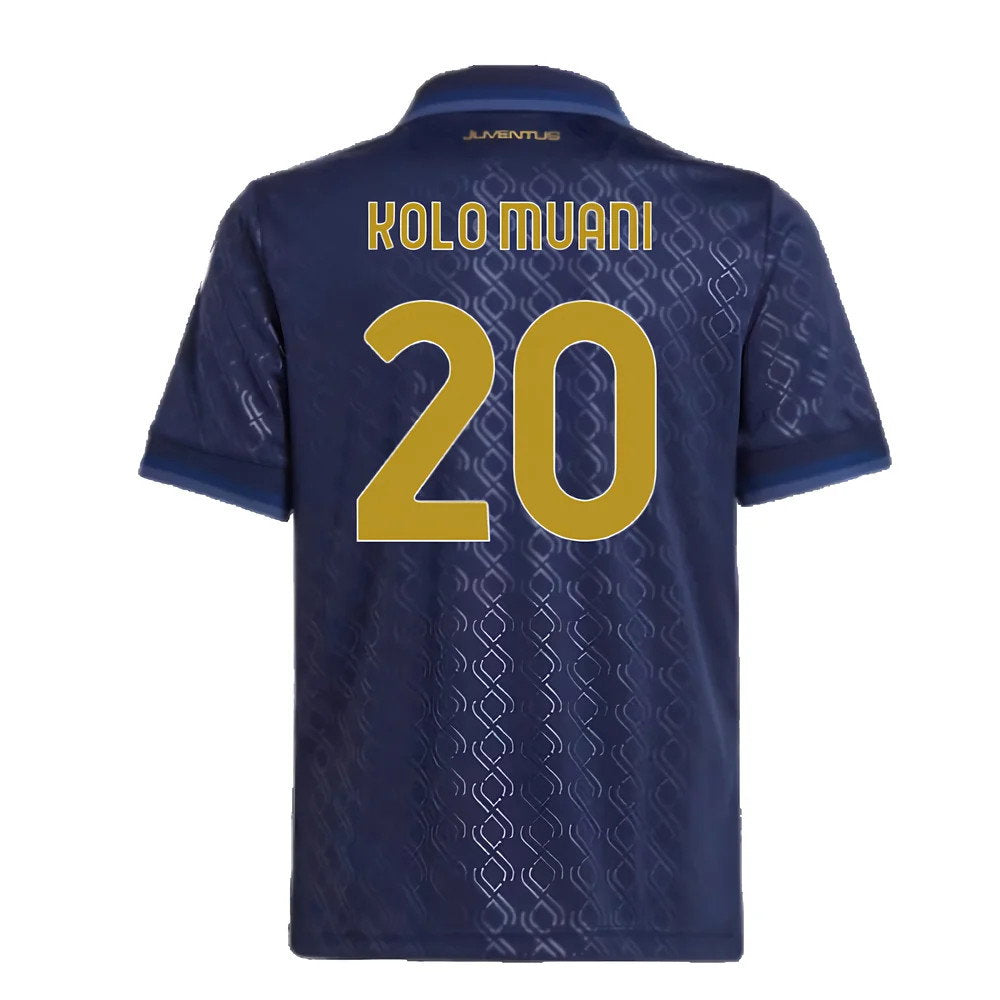 2024-2025 Juventus Third Shirt (Kids) (Kolo Muani 20)_2