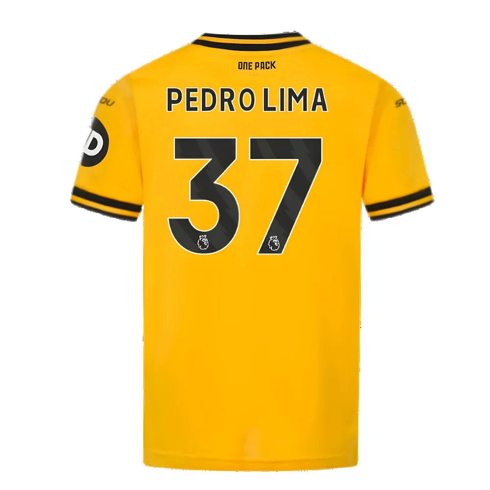 2024-2025 Wolves Home Shirt (Kids) (Pedro Lima 37)_2