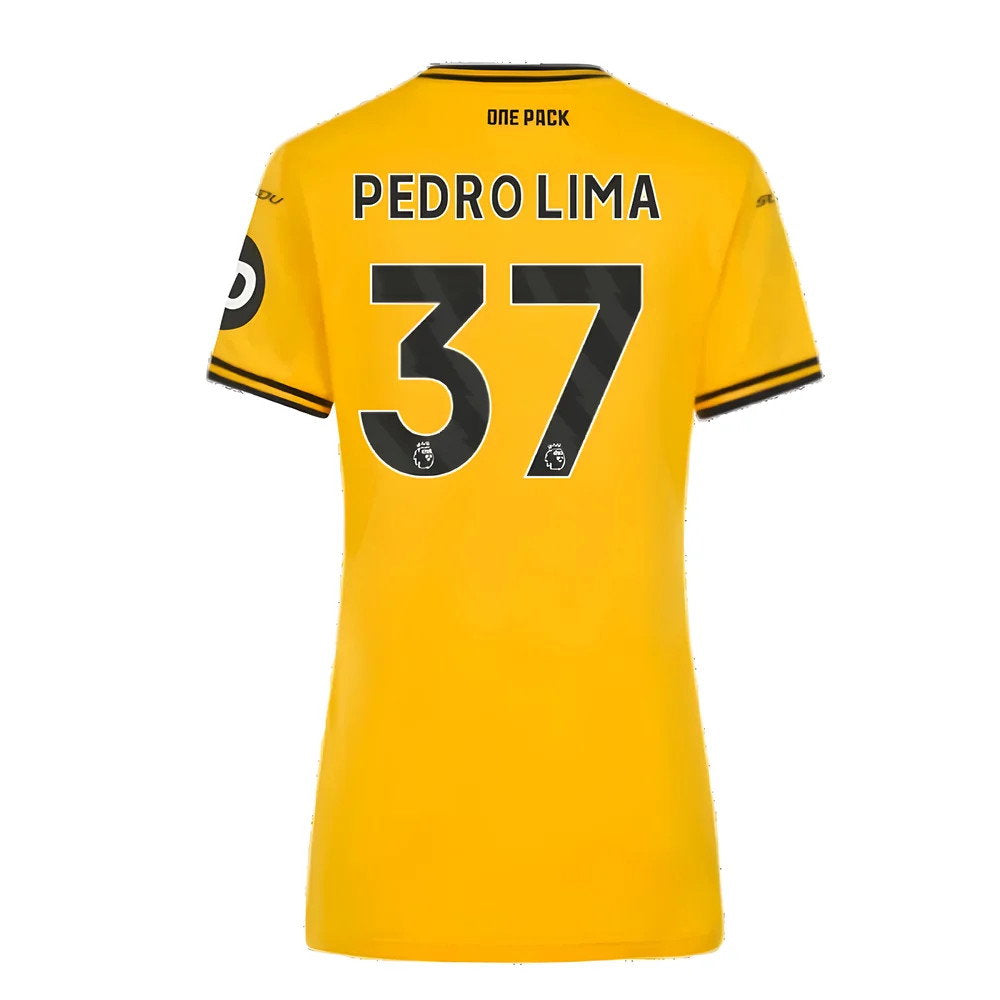2024-2025 Wolves Home Shirt (Womens) (Pedro Lima 37)_2
