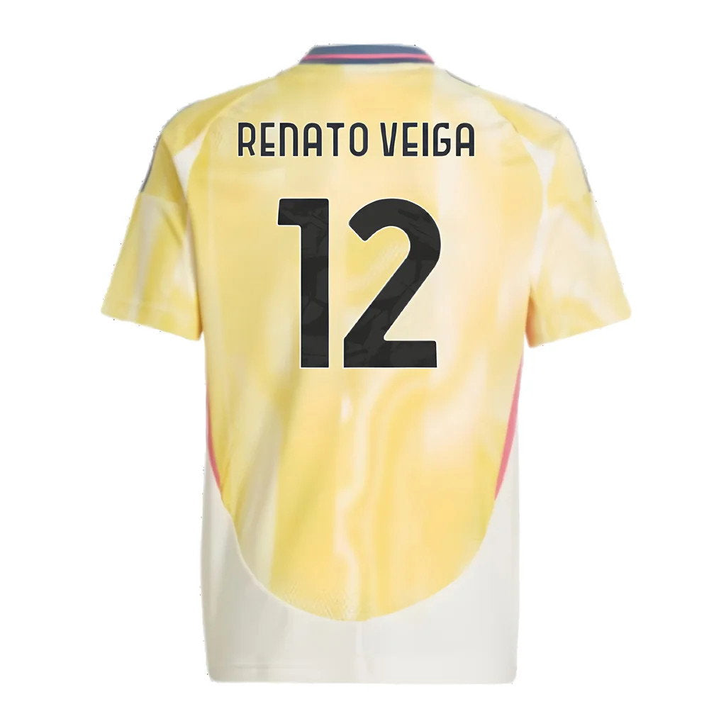 2024-2025 Juventus Away Shirt (Kids) (Renato Veiga 12)_2