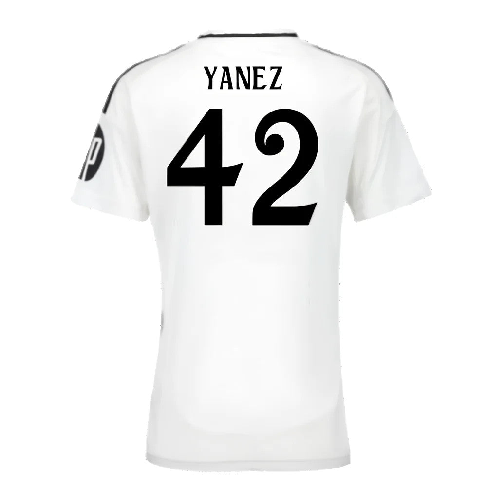 2024-2025 Real Madrid Home Shirt (Womens) (Yanez 42)_2