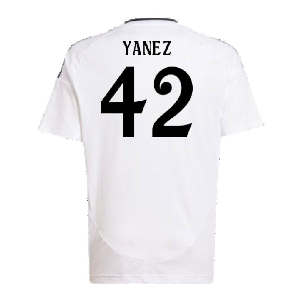 2024-2025 Real Madrid Home Shirt (Kids) (Yanez 42)_2