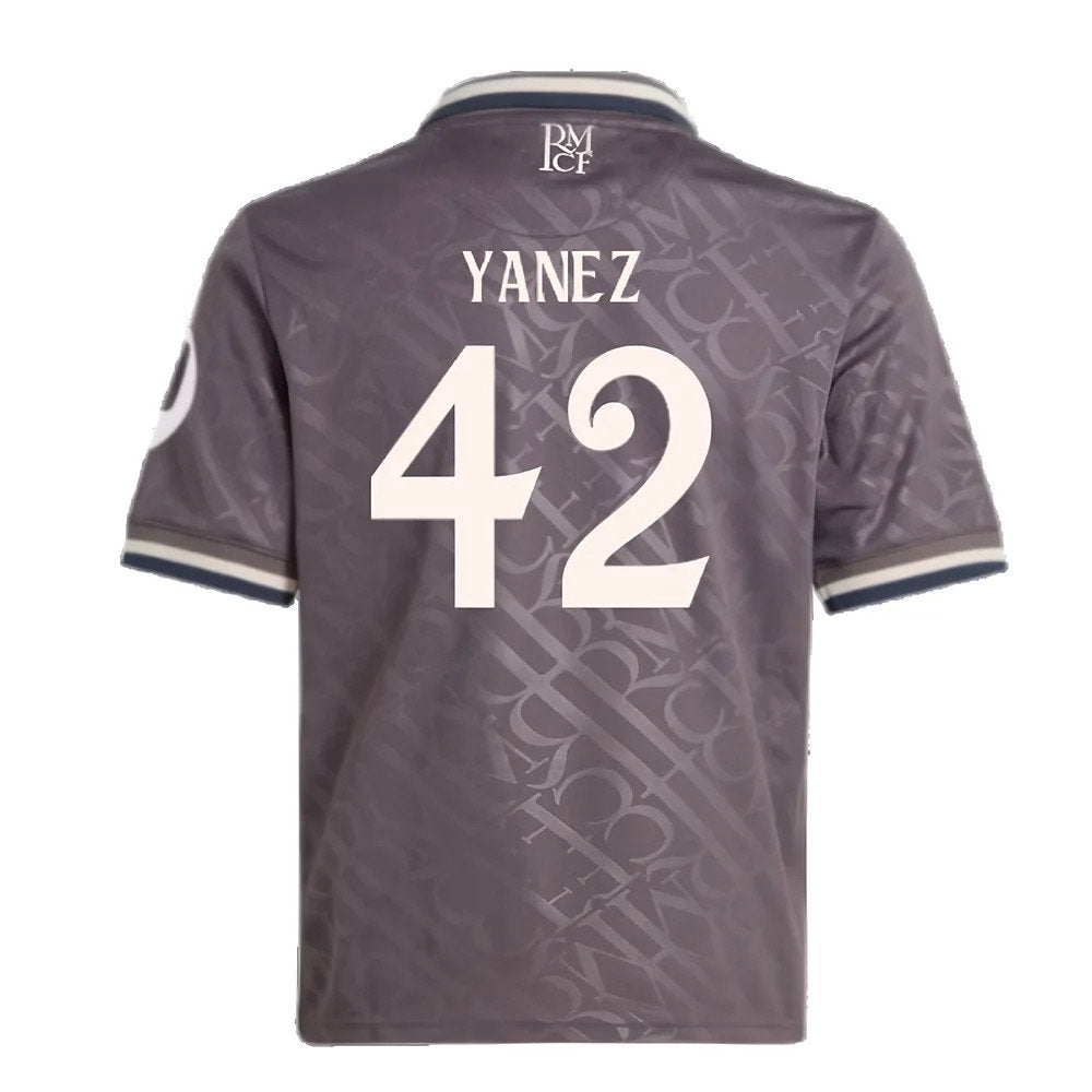 2024-2025 Real Madrid Third Youth Kit (Yanez 42)_2