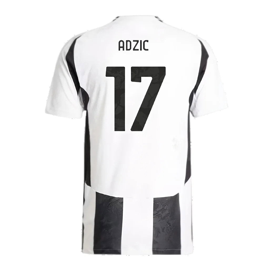 2024-2025 Juventus Authentic Home Shirt (Adzic 17)_2