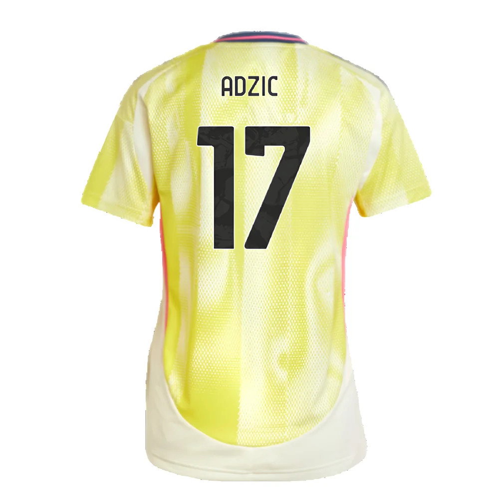 2024-2025 Juventus Away Shirt (Womens) (Adzic 17)_2