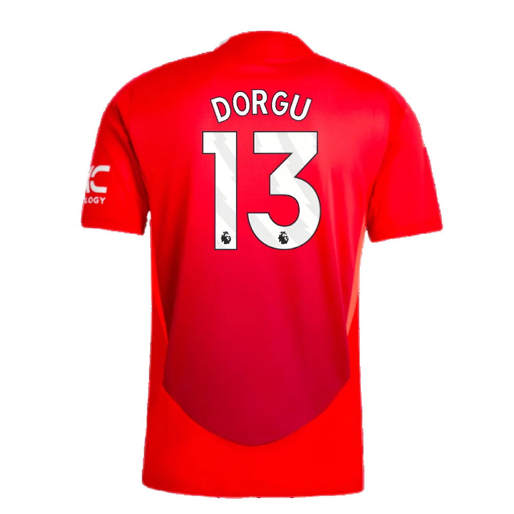2024-2025 Man Utd Authentic Home Shirt (Dorgu 13)_2