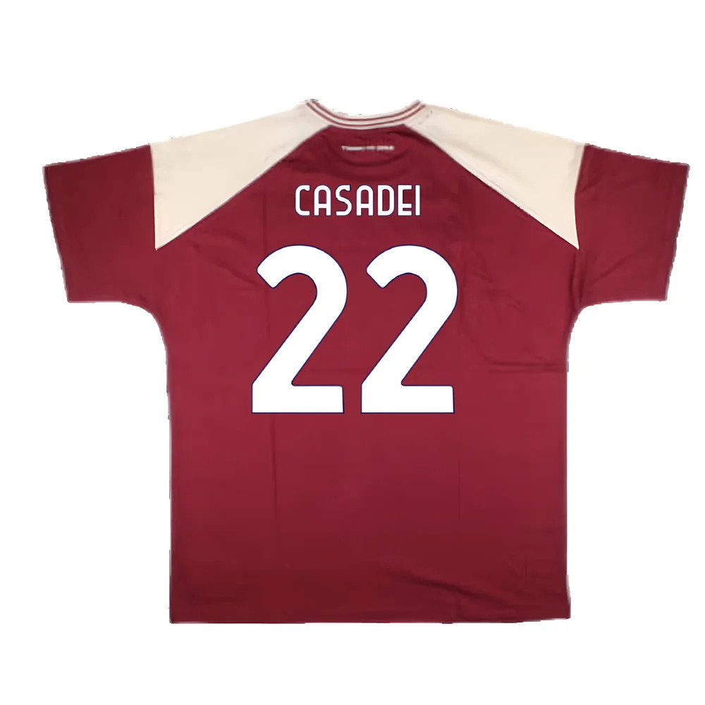 2024-2025 Torino Free Time T-Shirt (Burgundy) (Casadei 22)_2
