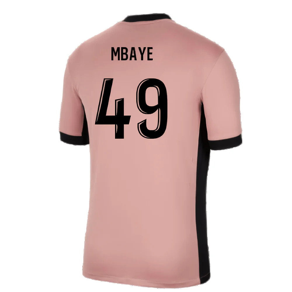 2024-2025 PSG Third Shirt (Mbaye 49)_2