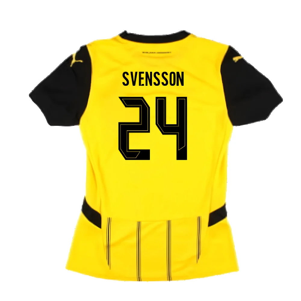 2024-2025 Borussia Dortmund Home Shirt (Ladies) (Svensson 24)_2