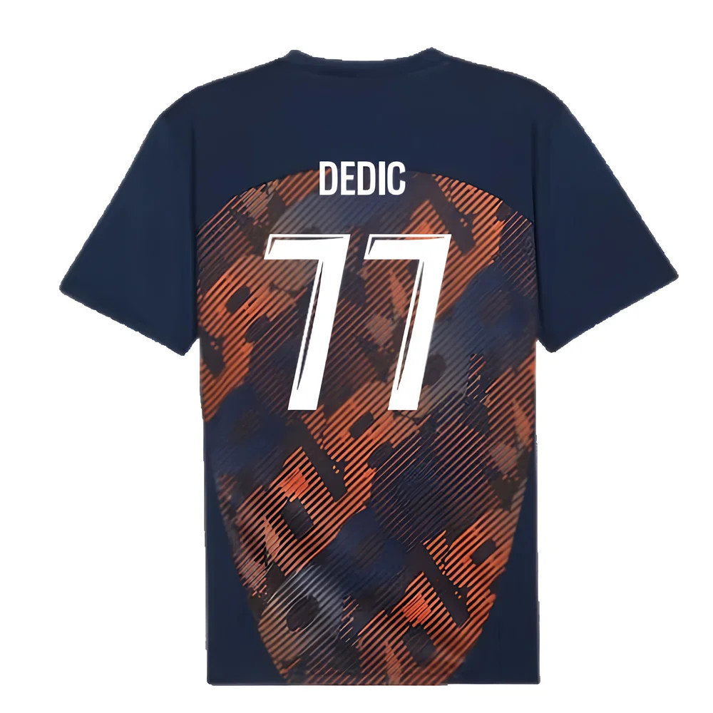 2024-2025 Marseille Pre-Match Shirt (Club Navy) (Dedic 77)_2