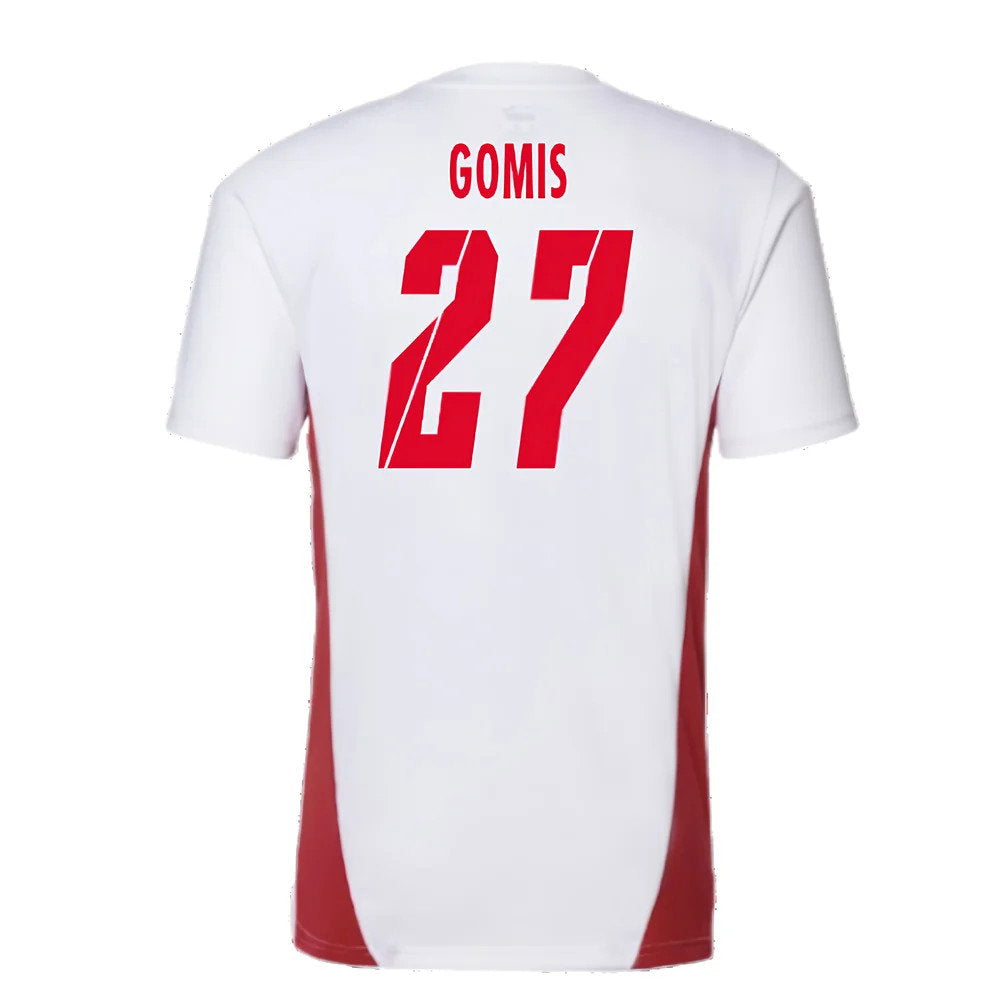 2024-2025 Red Bull Leipzig Training Shirt (White) (Gomis 27)_2