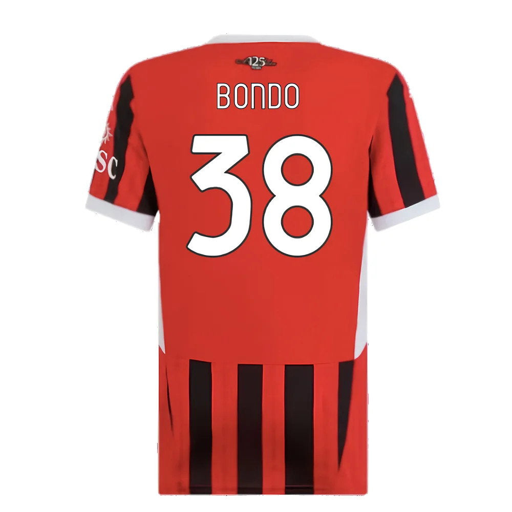 2024-2025 AC Milan Home Shirt (Womens) (Bondo 38)_2