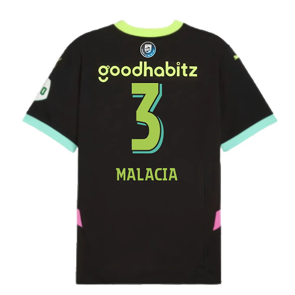 2024-2025 PSV Eindhoven Away Shirt (Malacia 3)_2