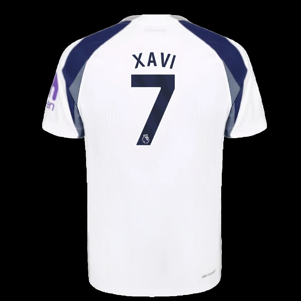 2025-2026 Tottenham Hotspur Authentic Home Shirt (Xavi 7)_2