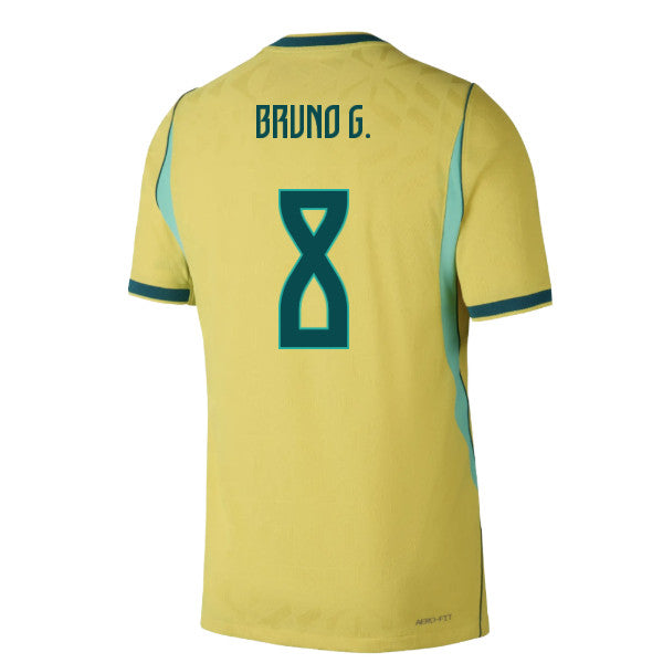 2026-2027 Brazil Authentic Aero-Fit Match Home Shirt (Bruno G. 8)_0