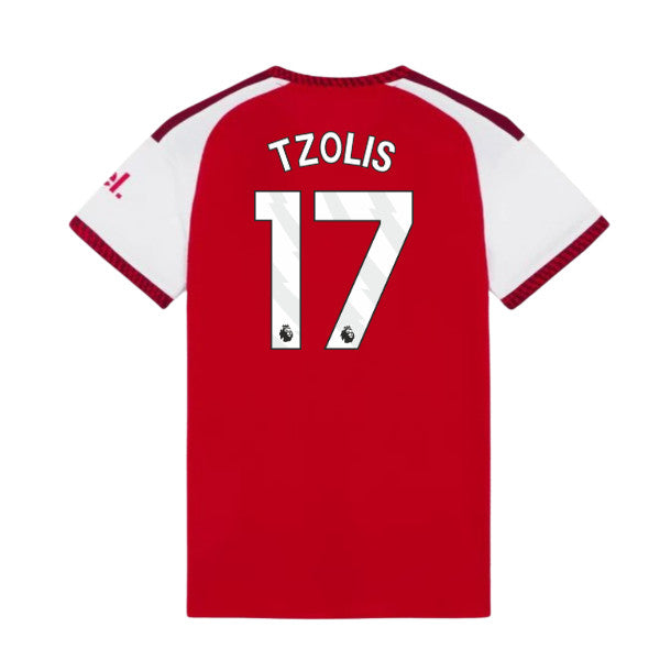 2026-2027 Arsenal Authentic Home Shirt (Womens) (Tzolis 17)_0