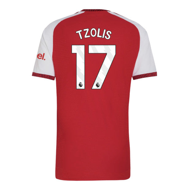 2026-2027 Arsenal Authentic Home Shirt (Tzolis 17)_0
