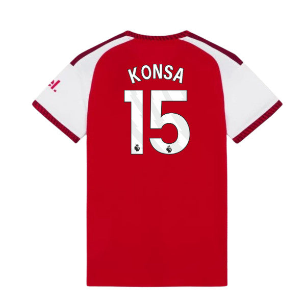 2026-2027 Arsenal Authentic Home Shirt (Womens) (Konsa 15)_0