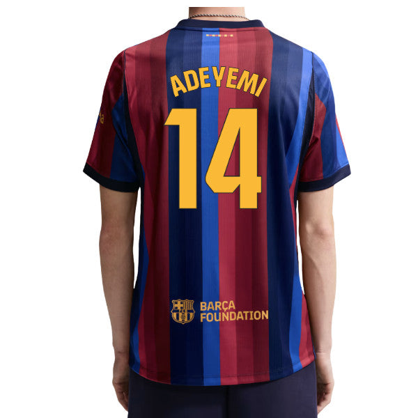 2026-2027 Barcelona Home Shirt (Adeyemi 14)_0