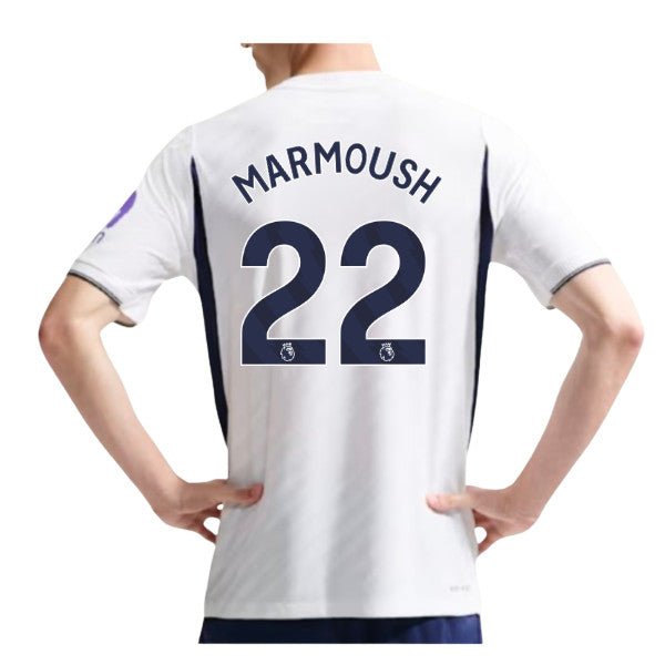 2026-2027 Tottenham Authentic Aero-Fit Match Home Shirt (Marmoush 22)_0