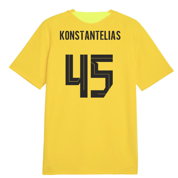 2026-2027 Borussia Dortmund Training Jersey (Yellow) (Konstantelias 45)_0