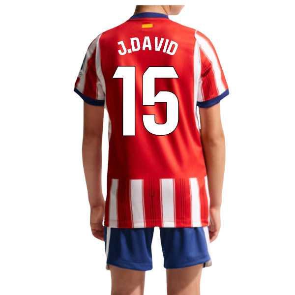 2026-2027 Atletico Madrid Home Shirt (Kids) (J.David 15)_0