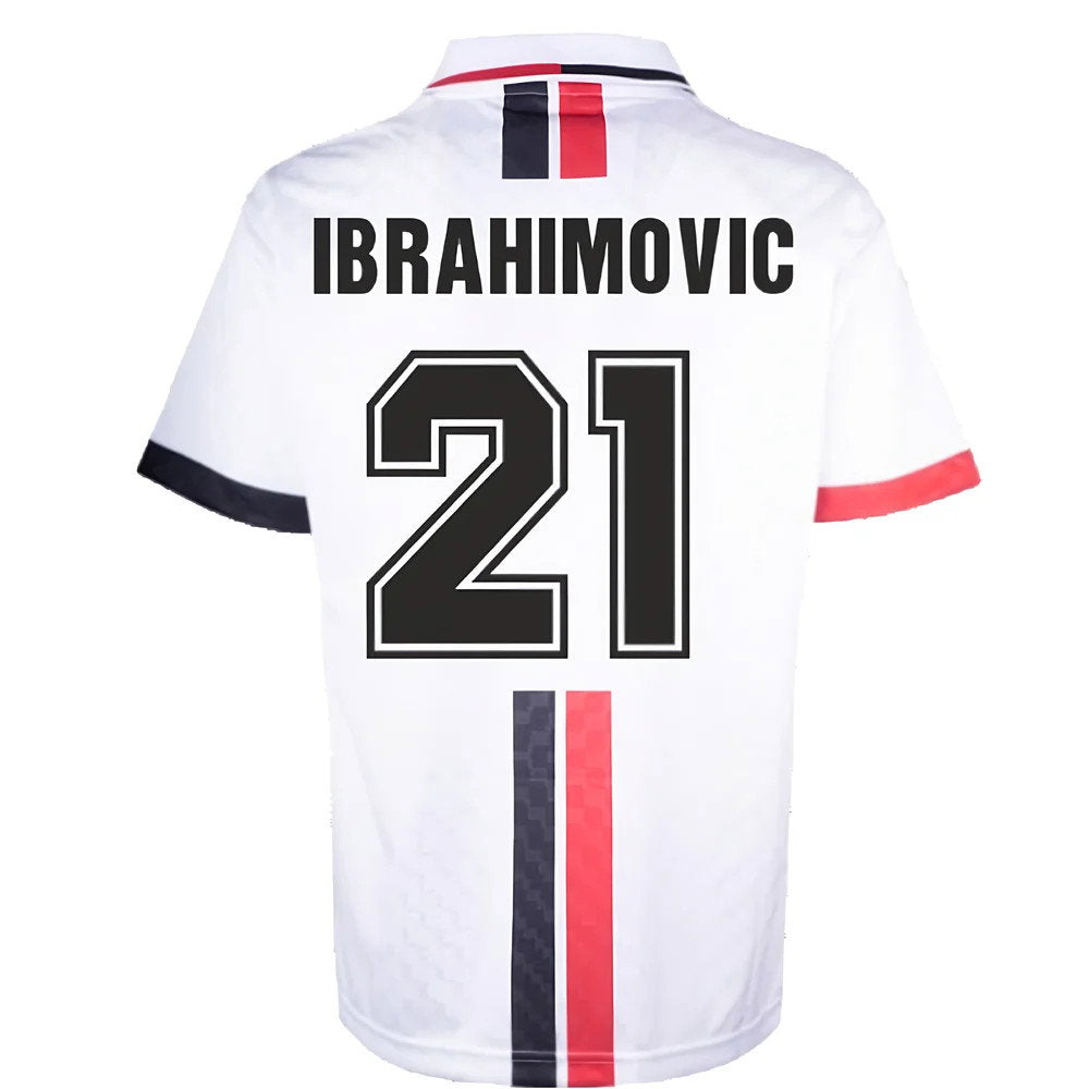 AC Milan 1996 Away Retro Shirt (Ibrahimovic 21)_2