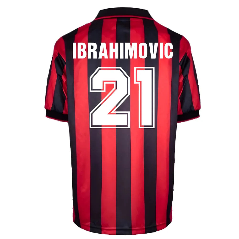 AC Milan 1996 Home Retro Shirt (Ibrahimovic 21)_2
