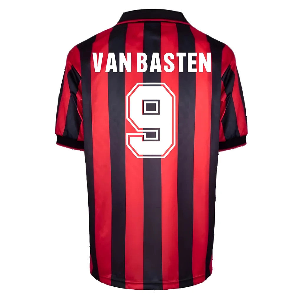 AC Milan 1996 Home Retro Shirt (VAN BASTEN 9)_2