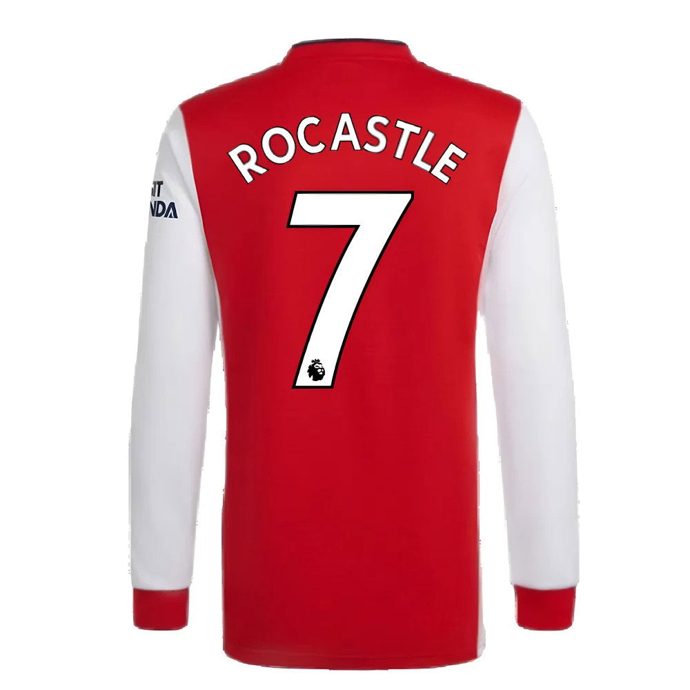 Arsenal 2021-2022 Long Sleeve Home Shirt (ROCASTLE 7)_2