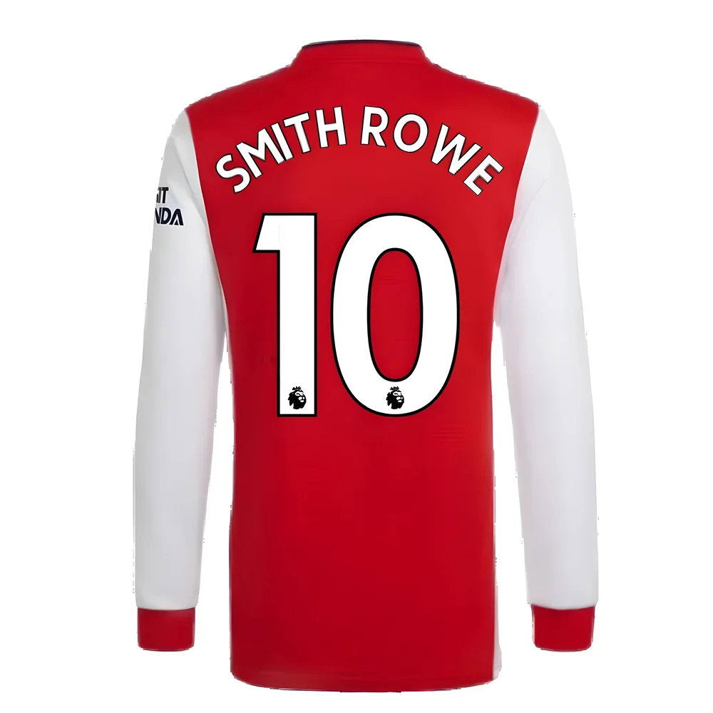 Arsenal 2021-2022 Long Sleeve Home Shirt (SMITH ROWE 10)_2
