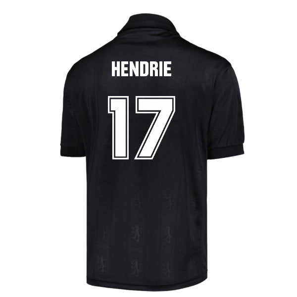 Aston Villa 1996 Black Out Retro Shirt (Hendrie 17)_0