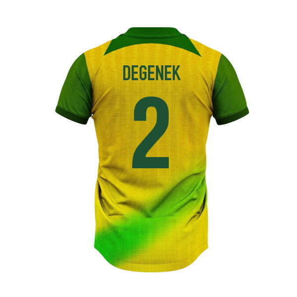 Australia Socceroos Home Supporter Jersey Adult Short Sleeve (Degenek 2)_0