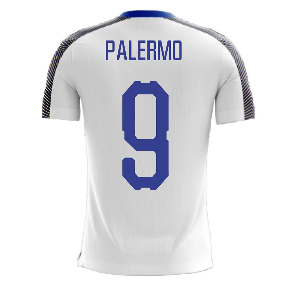 Boca Juniors 2025-2026 Away Concept Football Kit (Libero) (PALERMO 9)_2