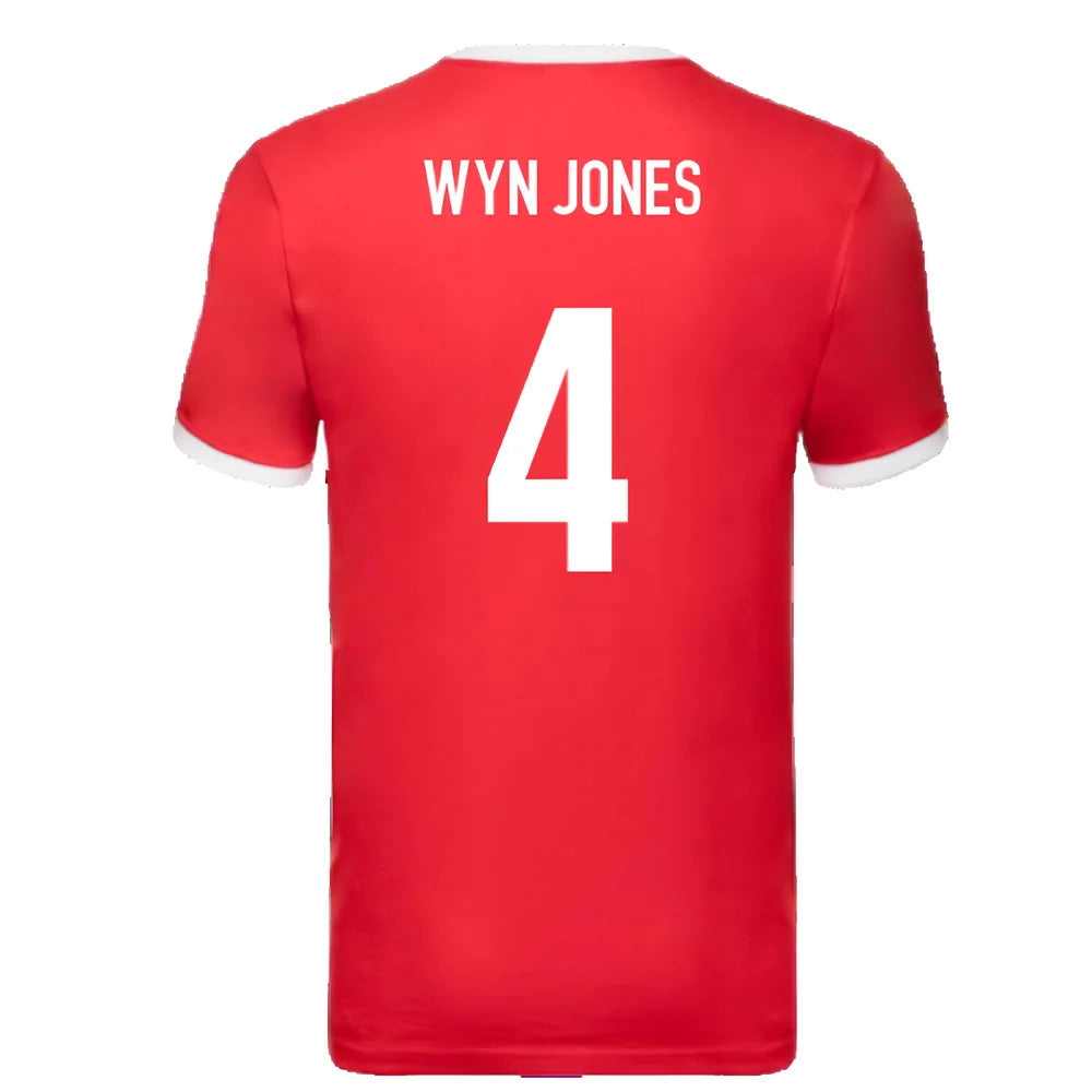 British and Irish Lions Ringer T-Shirt (Red) (Wyn Jones 4)_2