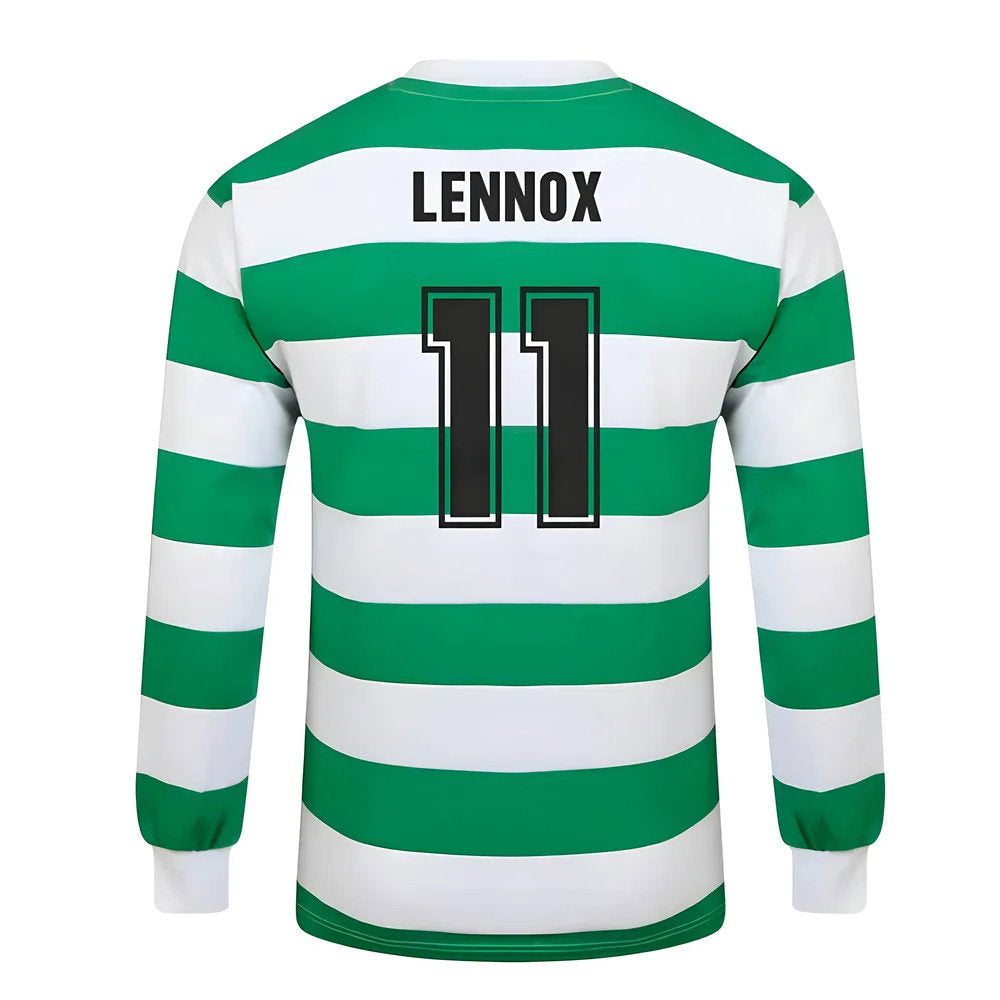 Celtic 1967 European Cup Winners Long Sleeve Retro Shirt (Lennox 11)_0